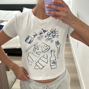 Pastry baby tee